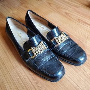 🥿Salvatore Ferragamo Alligator Leather Loafer